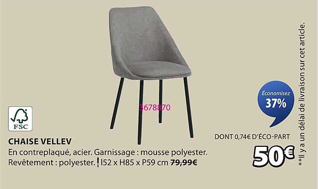 CHAISE VELLEV