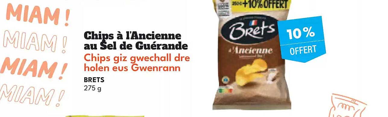 Chips à l’Ancienne au Sel de Guérande