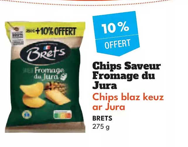Chips Saveur Fromage du Jura