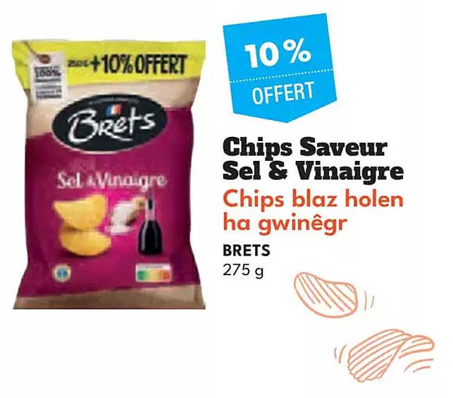 Chips Saveur Sel & Vinaigre