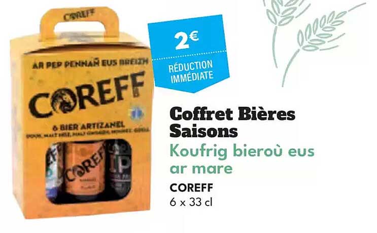 Coffret Bières Saisons