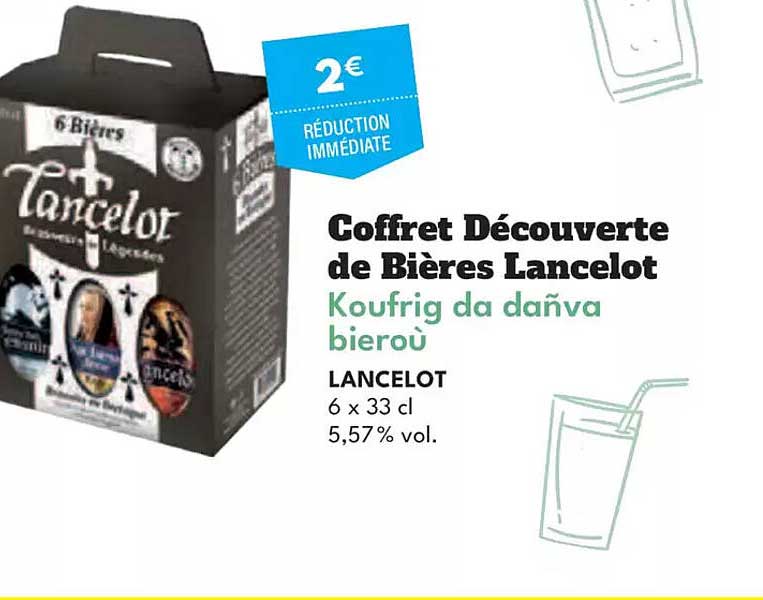 Coffret Découverte de Bières Lancelot