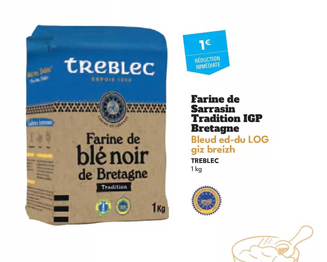Farine de Sarrasin Tradition IGP Bretagne