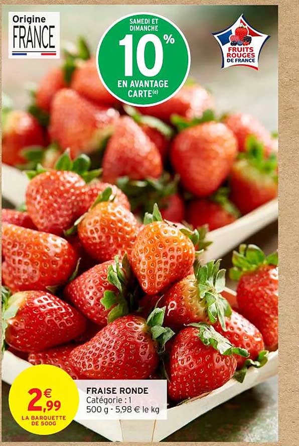 FRAISE RONDE