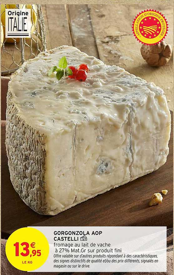 GORGONZOLA AOP CASTELLI