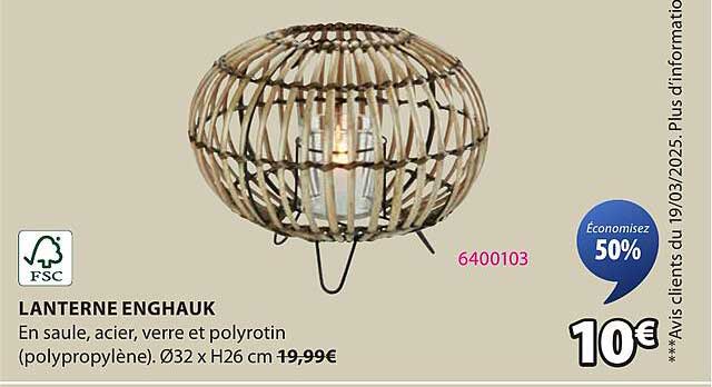 LANTERNE ENGHAUK