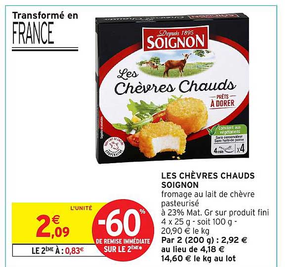 LES CHÈVRES CHAUDS SOIGNON