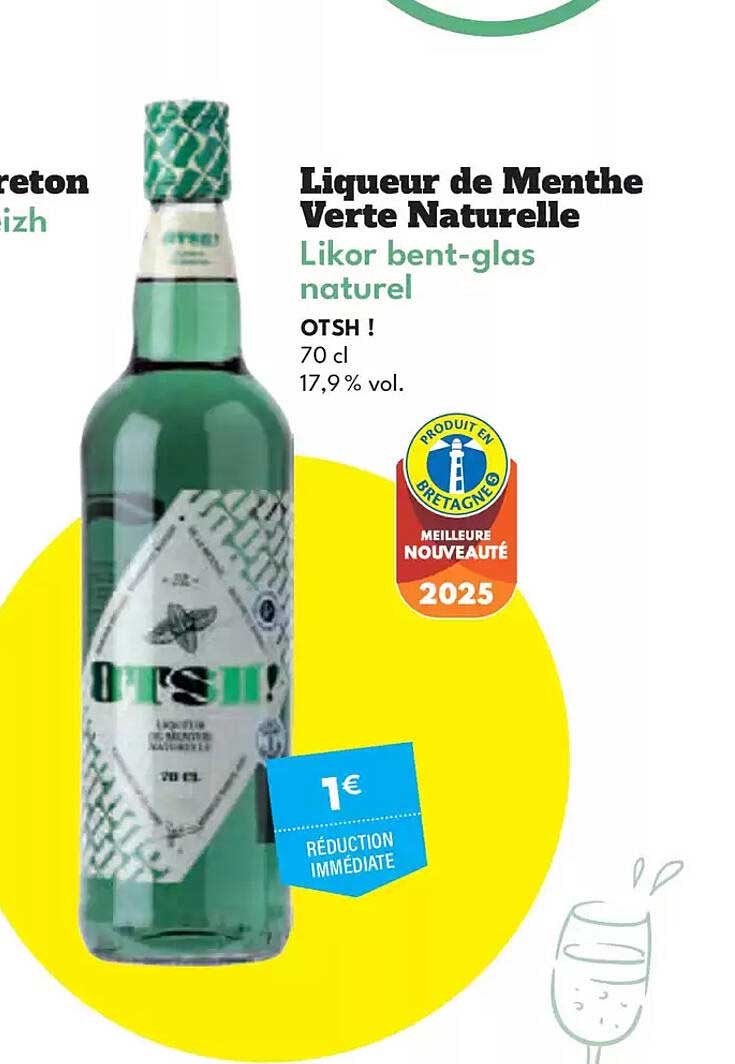 Liqueur de Menthe Verte Naturelle