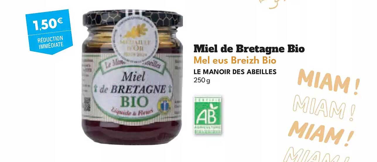 Miel de Bretagne Bio