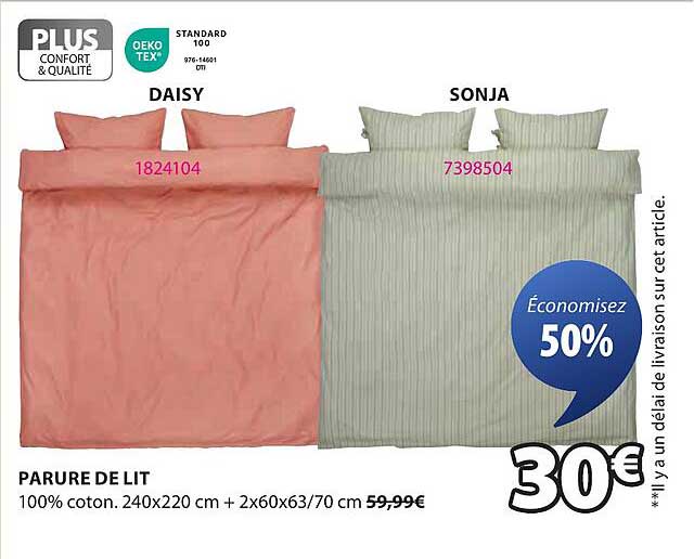 Parure de lit