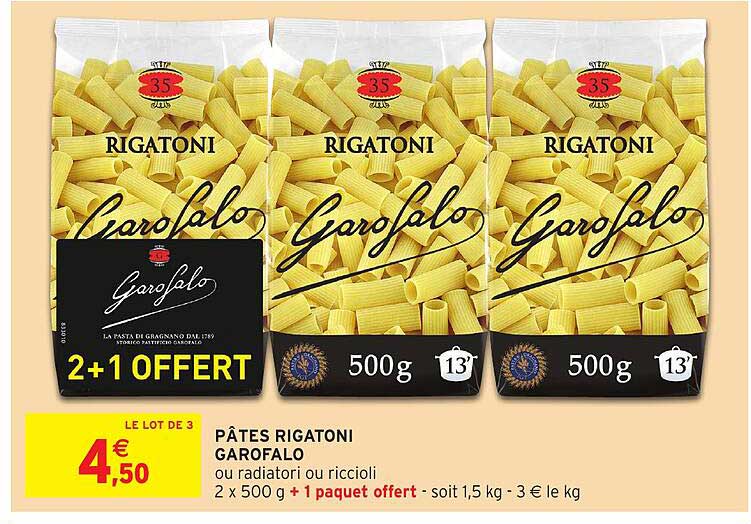 PÂTES RIGATONI GAROFALO