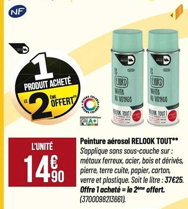 Peinture aérosol RELOOK TOUT**