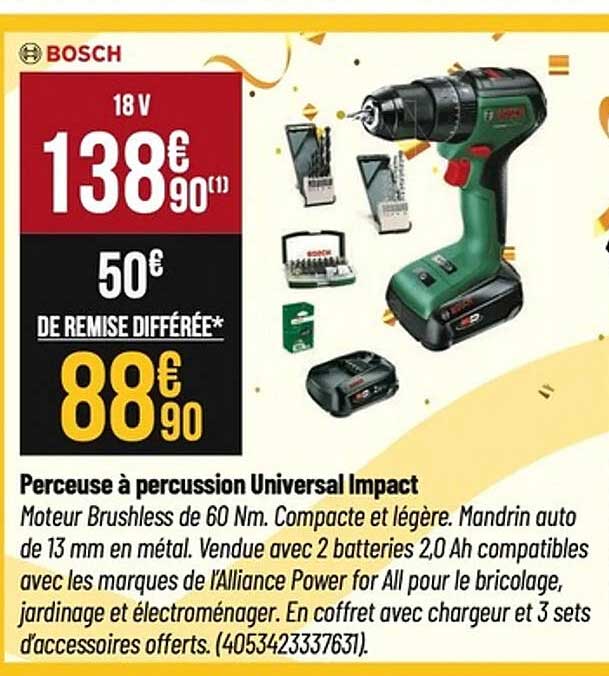 Perceuse à percussion Universal Impact