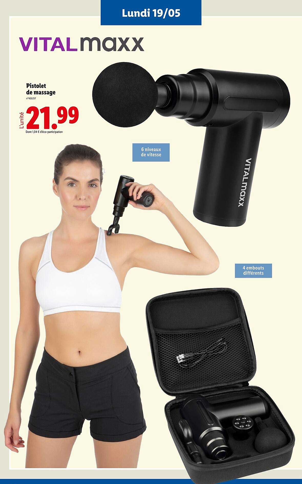 Pistolet de massage
