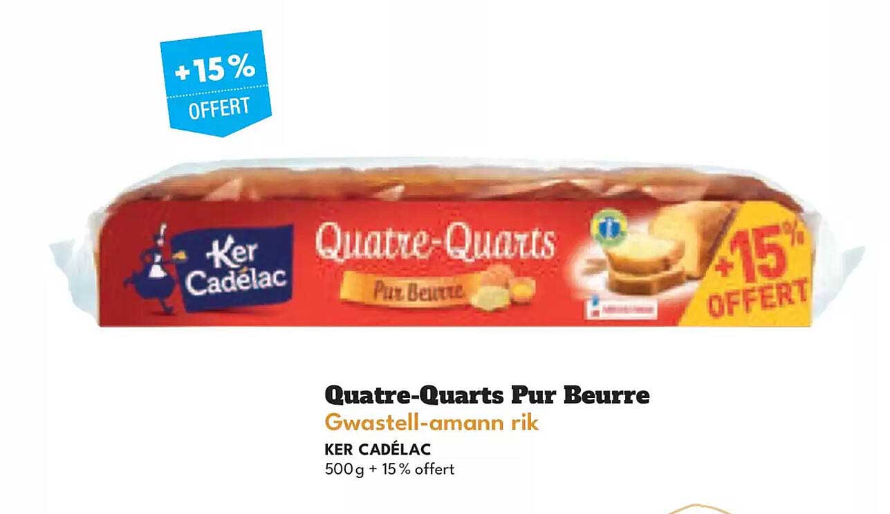 Quatre-Quarts Pur Beurre