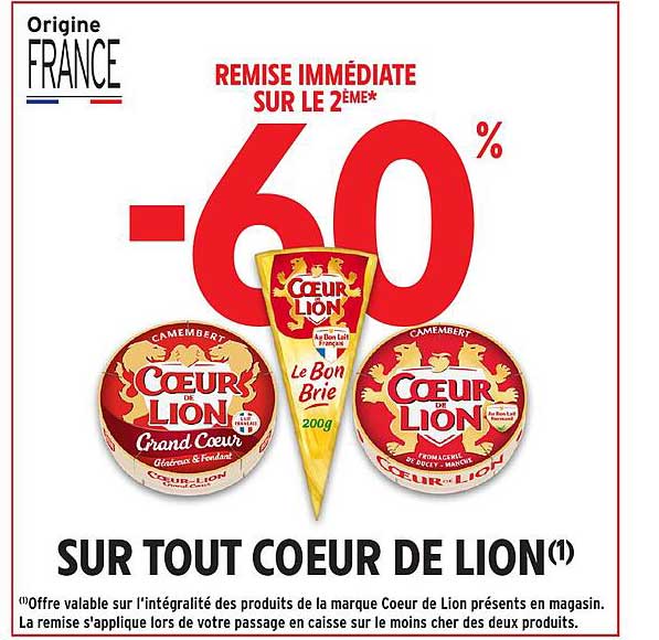 REMUSE IMMEDIATE SUR LE 2EME* -60%