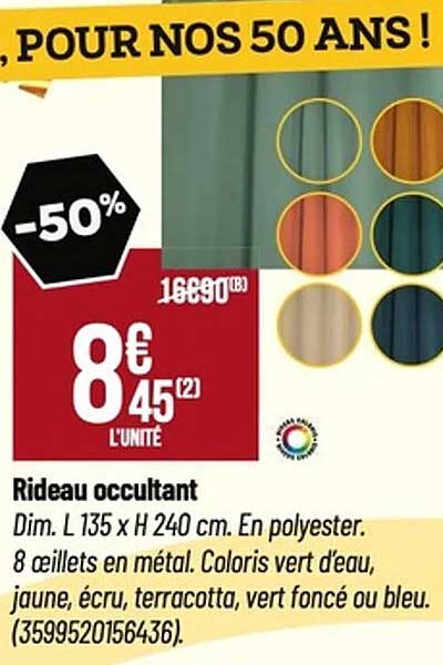 Rideau occultant