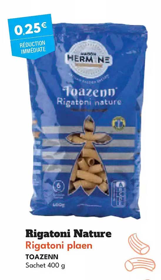Rigatoni Nature