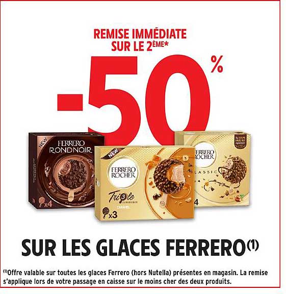 SUR LES GLACES FERRERO