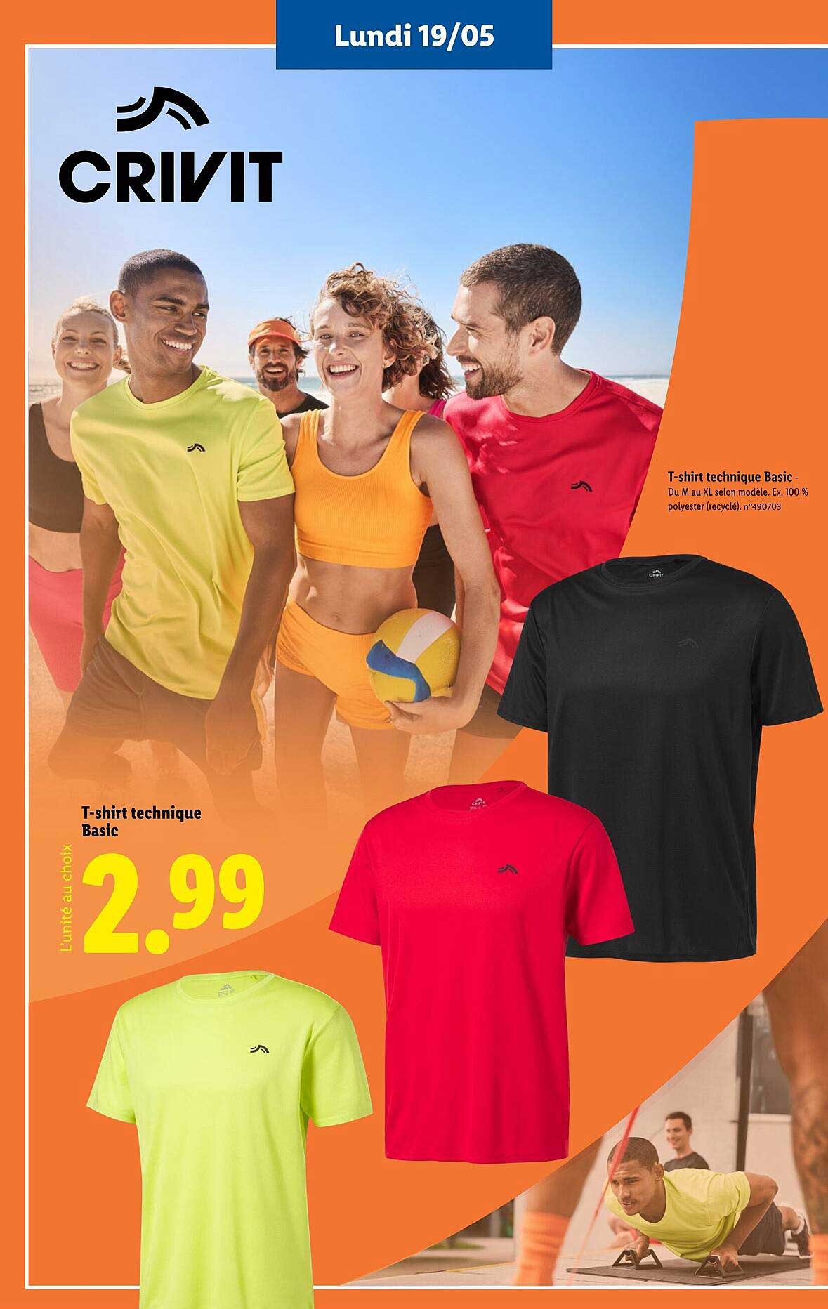 T-shirt technique Basic