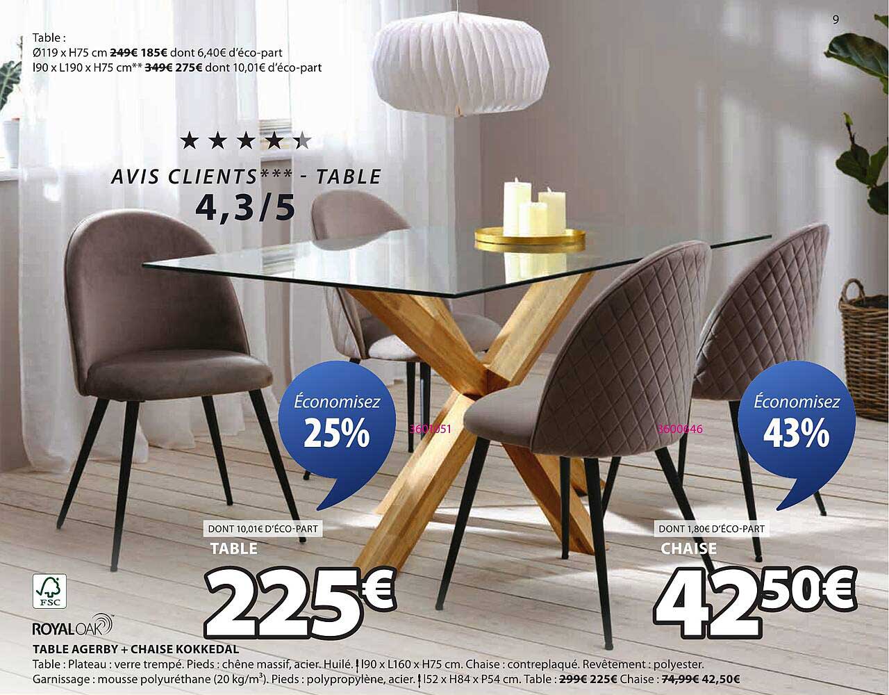 TABLE AGERBY + CHAISE KOKKEDAL