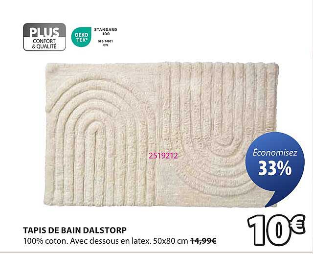 TAPIS DE BAIN DALSTORP