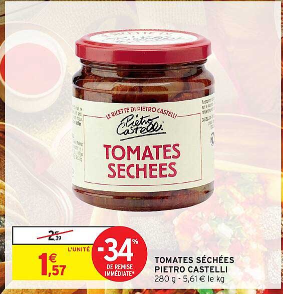TOMATES SÉCHÉES PIETRO CASTELLI