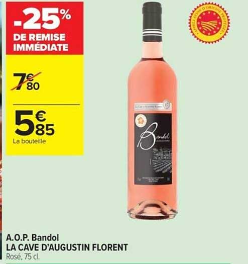 -25% DE REMISE IMMÉDIATE
