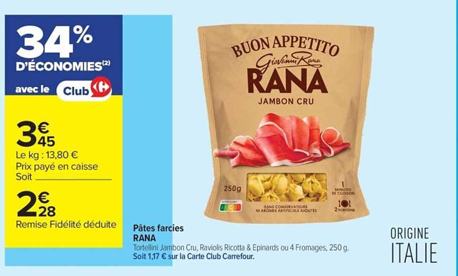 Pâtes farcies RANA