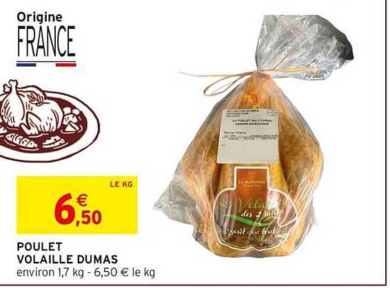 POULET VOLAILLE DUMAS