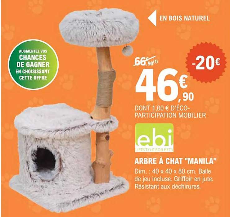 ARBRE À CHAT "MANILA"