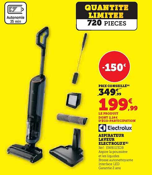 Aspirateur Laveur Electrolux