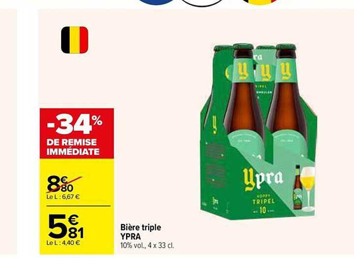 Bière triple YPRA