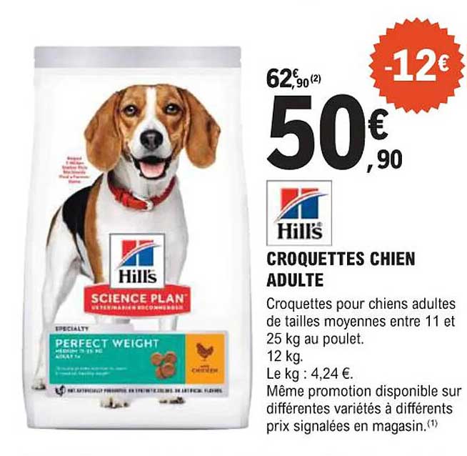 CROQUETTES CHIEN ADULTE