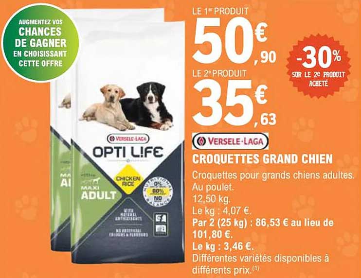 CROQUETTES GRAND CHIEN