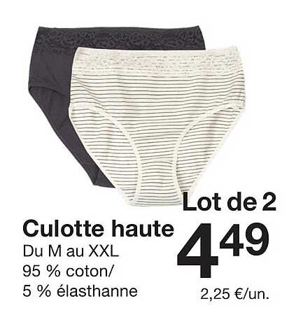 Culotte haute