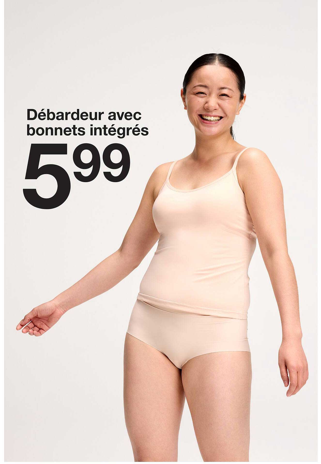 Débardeur avec bonnets intégrés