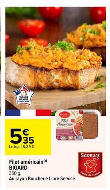 Filet américain(a) BIGARD