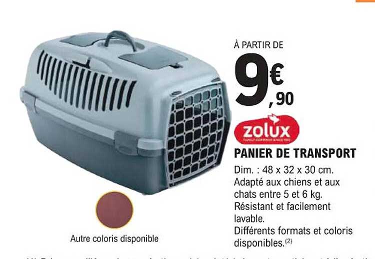 PANIERS DE TRANSPORT