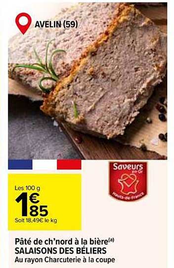 Pâté de ch’nord à la bière