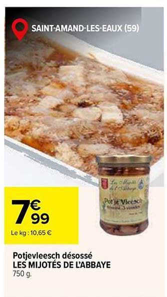 Potjevleesch désossé