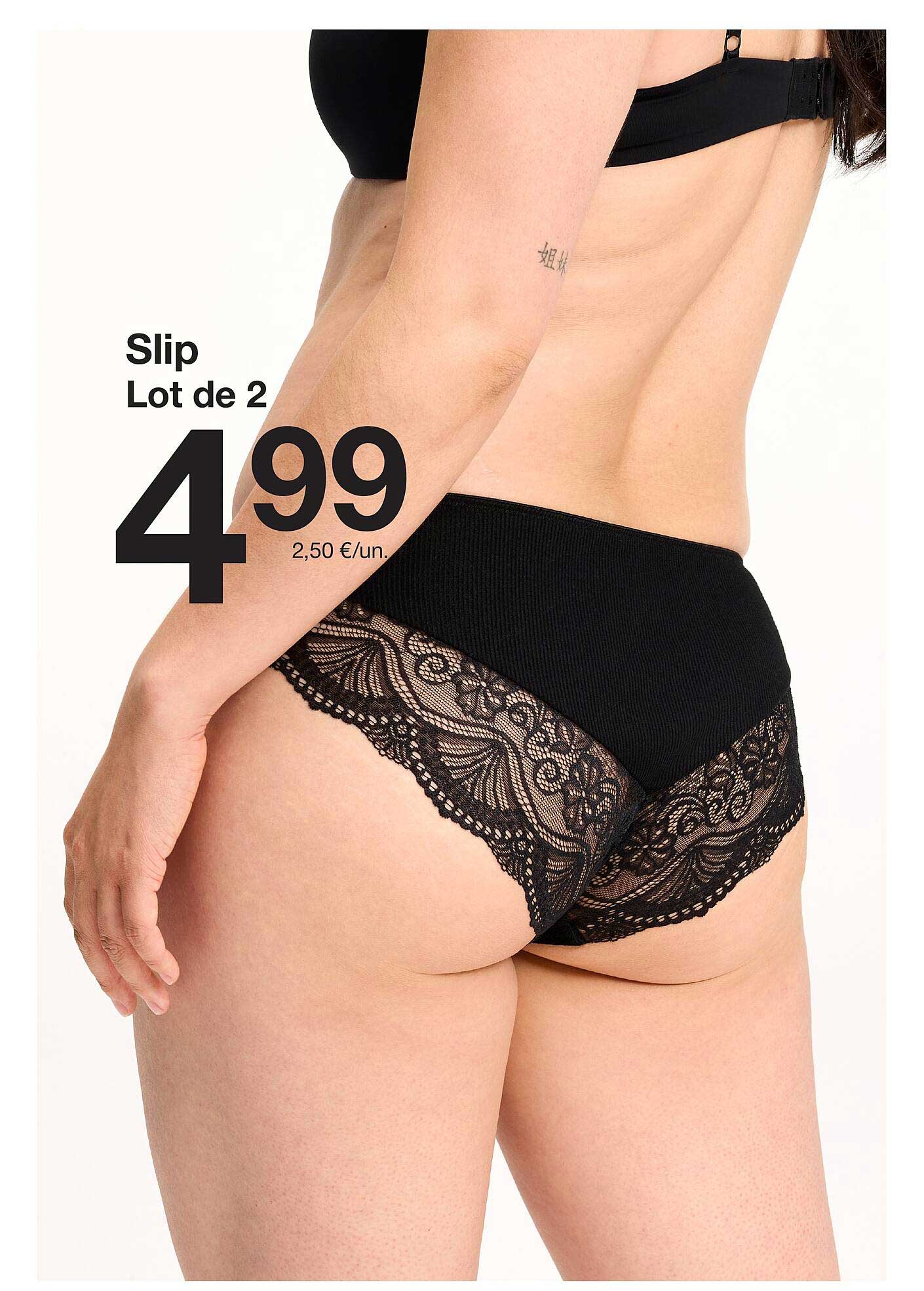 Slip Lot de 2