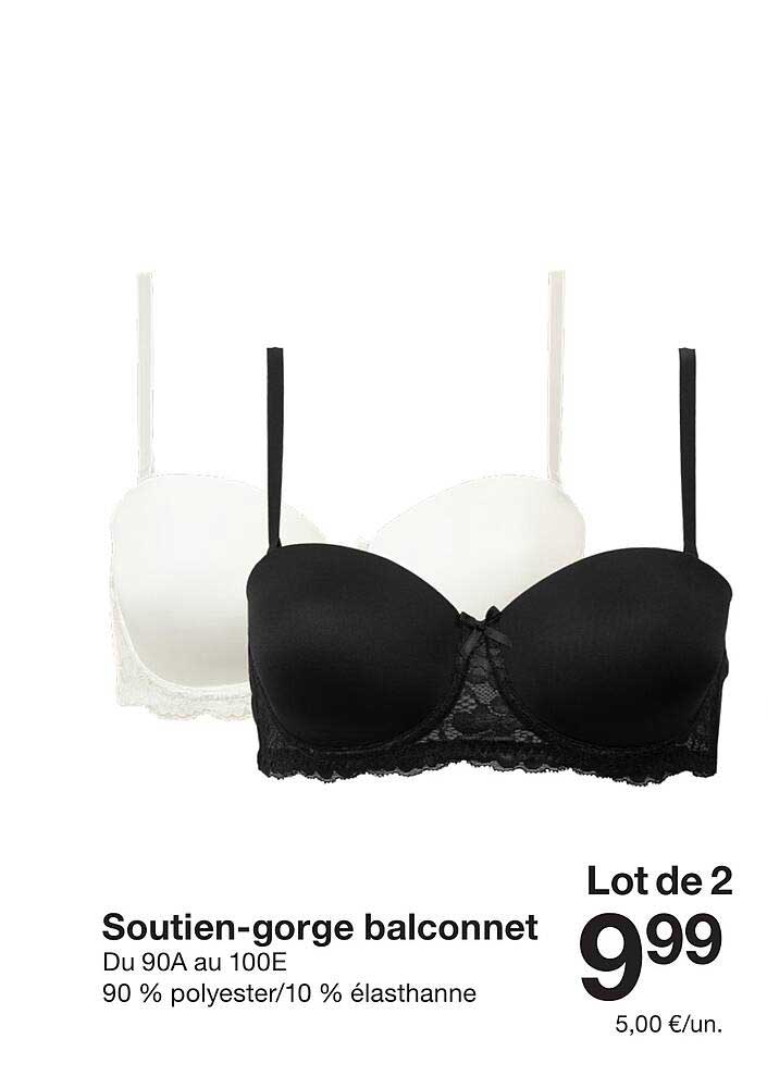 Soutien-gorge balconnet