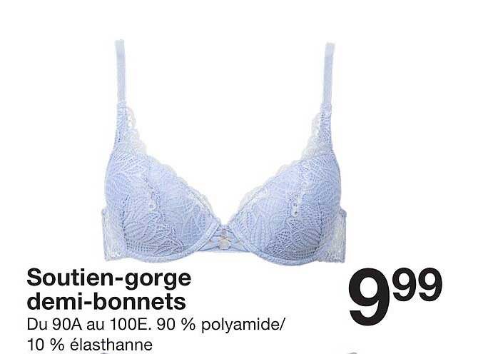 Soutien-gorge demi-bonnets