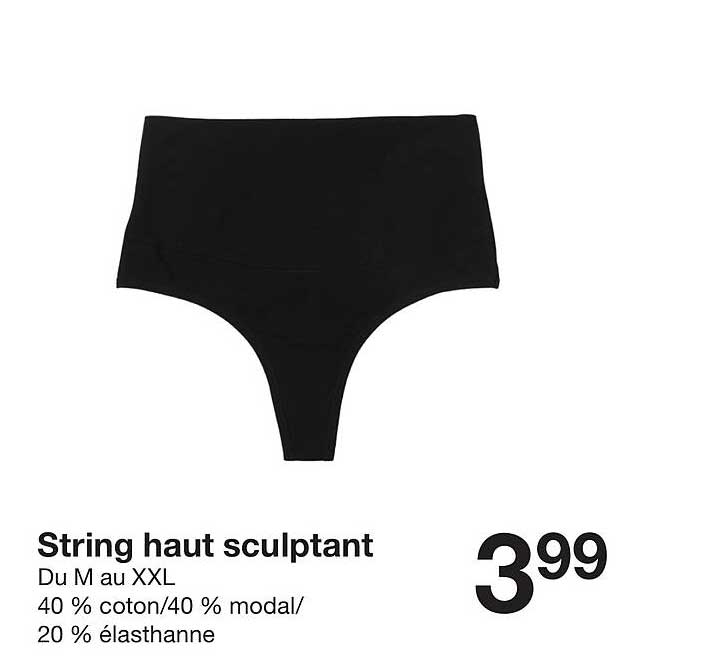 String haut sculptant