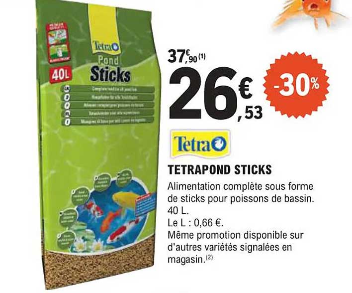 TETRAPOND STICKS