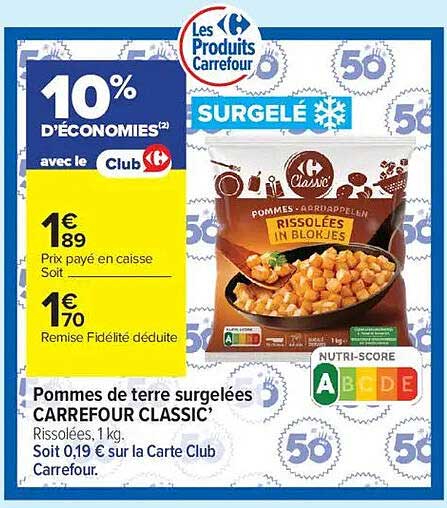 10% D'ÉCONOMIES avec le Club