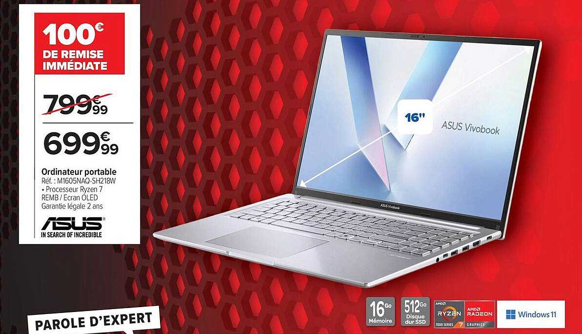100€ DE REMISE IMMÉDIATE