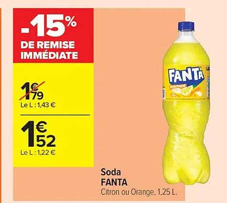-15% DE REMISE IMMÉDIATE