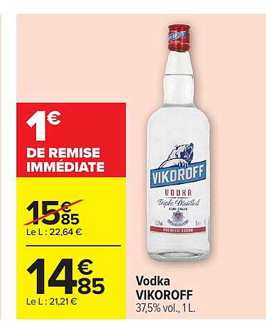 1€ DE REMISE IMMÉDIATE